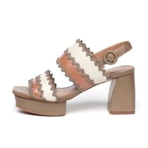 Anthropologie Bernardo Remi Platform Sandals